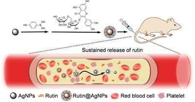 Rutin-Loaded Silver Nanoparticles With Antithrombotic Function